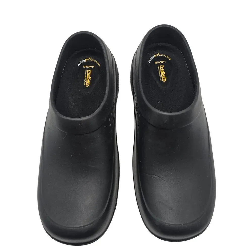 Tredsafe EnduroPro Unisex Black Anti-Fatigue Non-Slip Work Shoes M10/W11